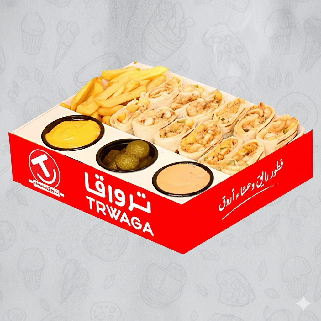 بوكس 12 قطعة شاورما دجاج