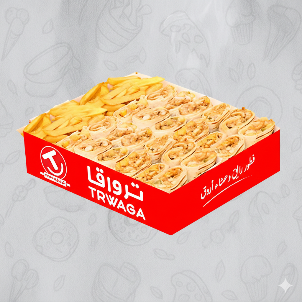 بوكس 24 قطعة شاورما دجاج